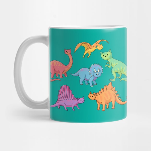 Dino Cats by Doodlecats 